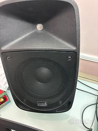 Coppia di casse bi amplificate italian stage