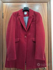 cappotto donna rosso 