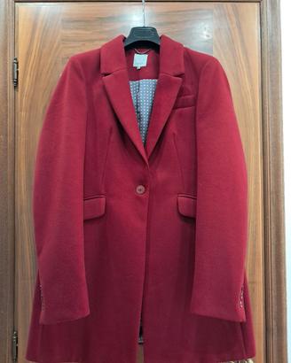 cappotto donna rosso 