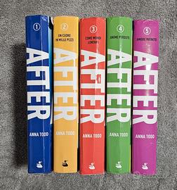 Serie completa libri AFTER di ANNA TODD