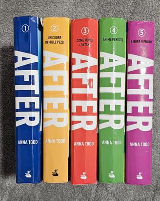 Serie completa libri AFTER di ANNA TODD