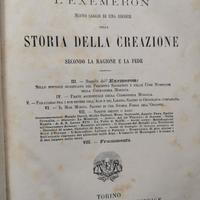 ANTICO LIBRO DEL 1804 EXEMERON