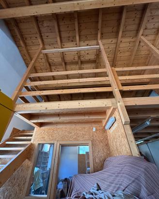 Soppalco in legno