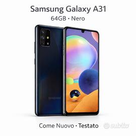 Samsung Galaxy A31 64GB Nero – Usato – Testato