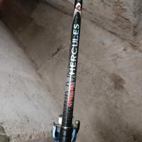 Canna da pesca  in carbonio Falcon + Mulinello 
