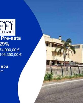 Immobile in asta di 55 m² con box auto a Fiumicino