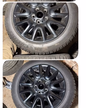 Cerchi completi di gomme invernali Mini