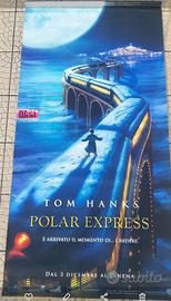 Locandina cinema film Polar Express anno 2004