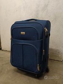 Trolley valigia blu