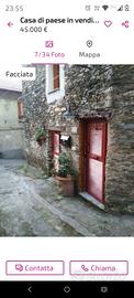 casa rustica parzialmente da ristrutturare 
