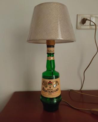 lampada artigianale amaro Montenegro