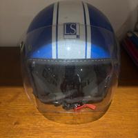 Casco momo bambino blu