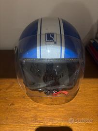 Casco momo bambino blu