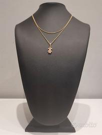 Collana Crivelli Easy bimba oro e diamanti