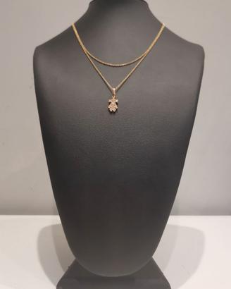 Collana Crivelli Easy bimba oro e diamanti