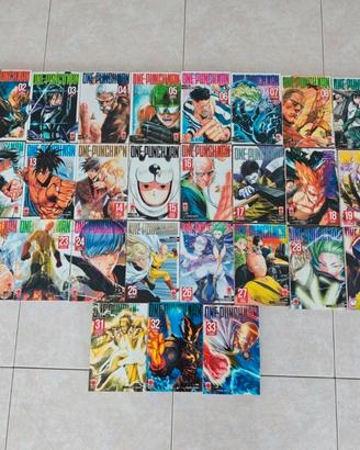 Manga One Punch Man 1-33 serie completa