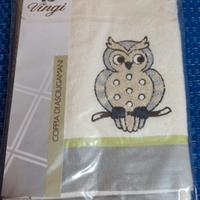 coppia asciugamani Vingi 100% cotone