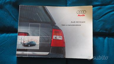Libretto manutenzione Audi A6 Avant
