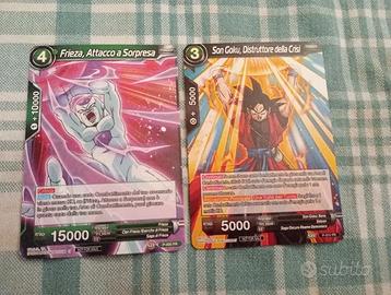 2 Carte Dragon Ball Promo Frieza & Son Goku