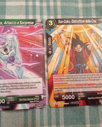 2 Carte Dragon Ball Promo Frieza & Son Goku