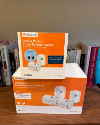 Set NUOVO valvole Wifi smart Netatmo
