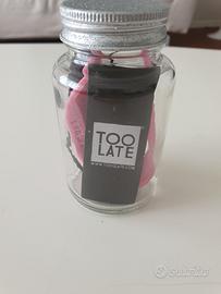 Orologio Too Late - rosa glitter