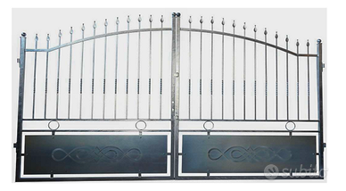 Cancelli economici in ferro  zincati disponibili