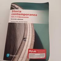 Libro: "Storia contemporanea " vol.2 il novecento 