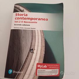 Libro: "Storia contemporanea " vol.2 il novecento 