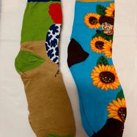 Set 2 Paia Calze Arte – Frida Kahlo & Van Gogh