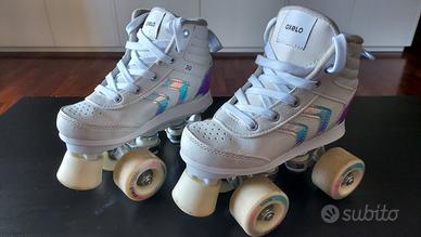 Pattini a 4 ruote Quad Bimba Oxelo Decathlon Tg30