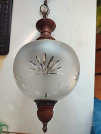 Lampada in cristallo