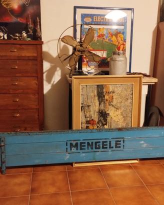 Insegna in Legno Mengele