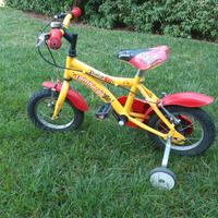 Bicicletta con rotelle per bambino