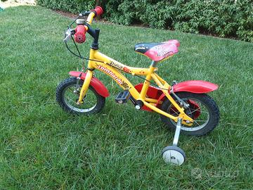 Bicicletta con rotelle per bambino