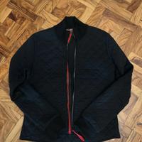 Giacca teapuntata Nera Prada Sport