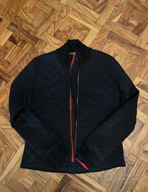 Giacca trapuntata Nera Prada Sport