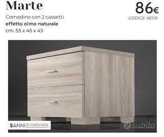 Comodini per camera da letto