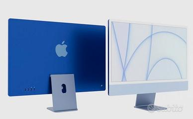 24" IMAC 2021 X1 8core -16gb-256ssd pari al nuovo