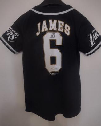 Jersey Lakers LeBron James 6. Taglia 11-12anni