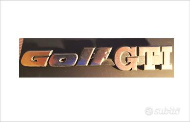 Stemma  GOLF GTI 2 posteriore originale 1991