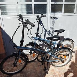 Due biciclette pieghevoli Btwin