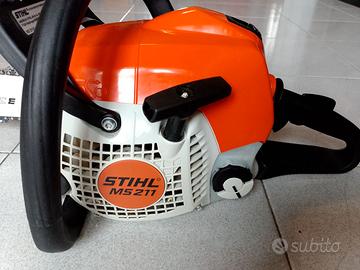 MOTOSEGA STIHL MS 211-2.3 CV PERFETTA-COME NUOVA.
