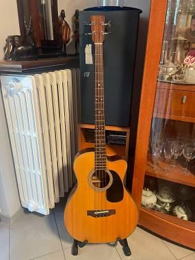 Sigma guitars basso acustico amplificabile con cus