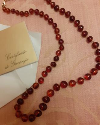 collana d'ambra di Santo Domingo 