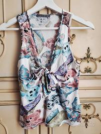 Top Liu Jo. Con orsacchiotti e strass.