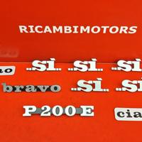 ADESIVO TARGHETTA PIAGGIO SI BRAVO CIAO P200E