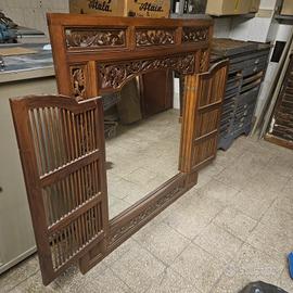 specchio finestra etnico,