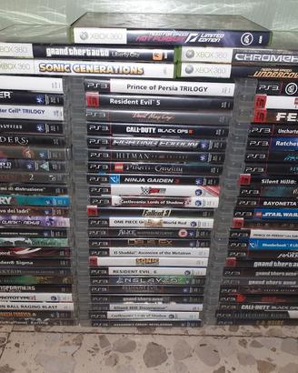 Giochi per XBOX 360 e Playstation 3