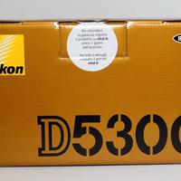 NIKON D 5300 CORPO 14637 SCATTI CON  2 BATTERIE 